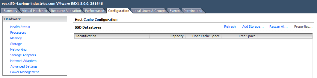 Host cache. ESXI how to move VM on another Disk.